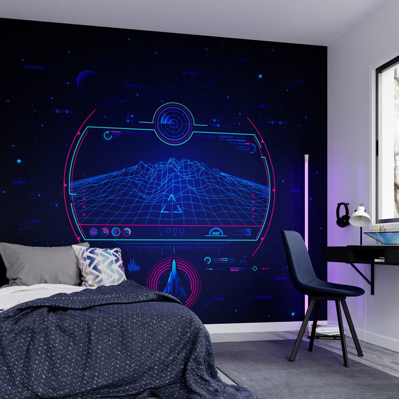 Papier peint panoramique XL SPACE ODYSSEY 300 x 270 cm