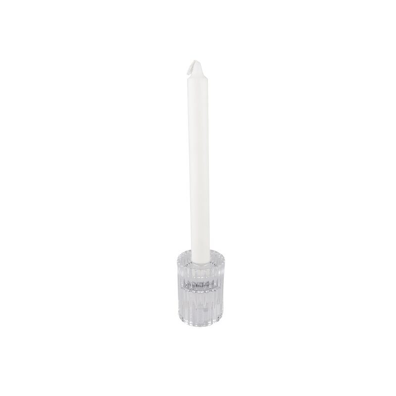Bougeoir MILLA coloris transparent