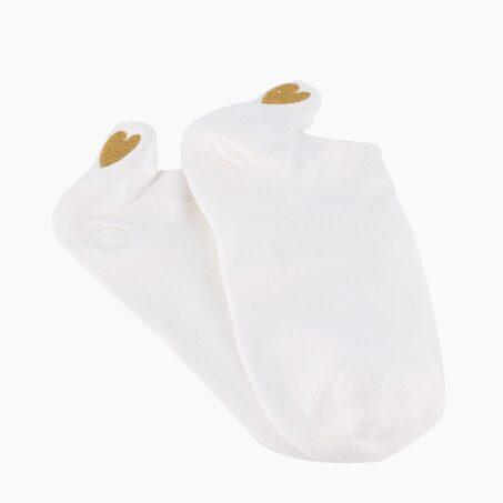 Tites Chaussettes Chaussettes LANGUETTE COEUR