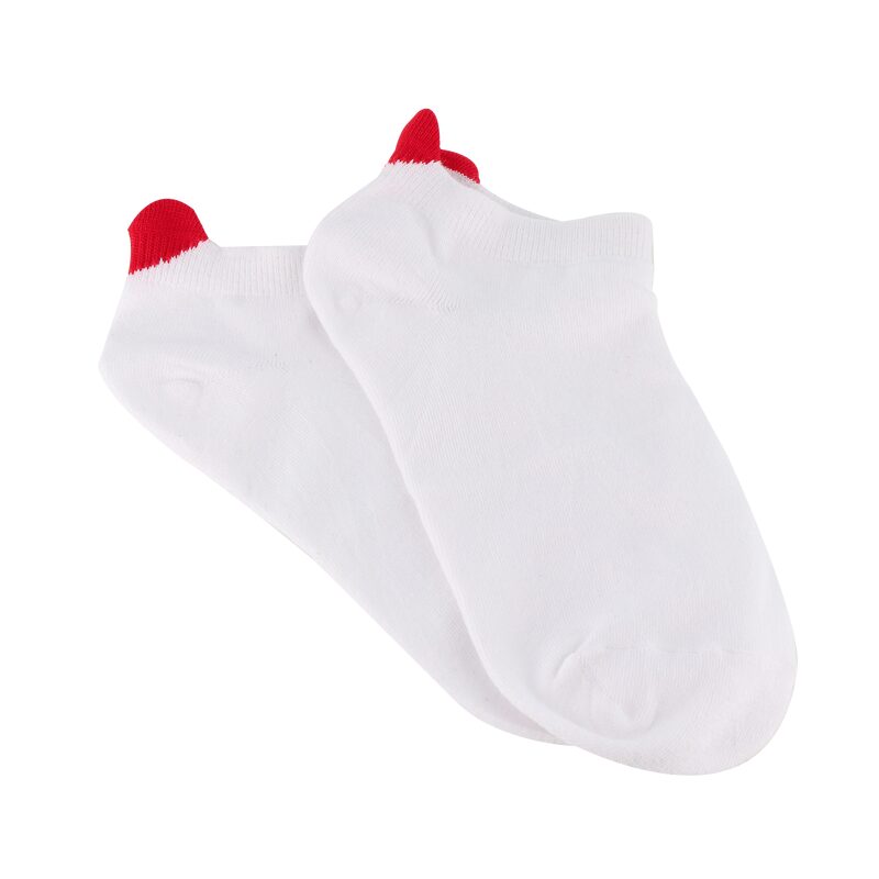 Chaussettes COUP DE COEUR coloris blanc