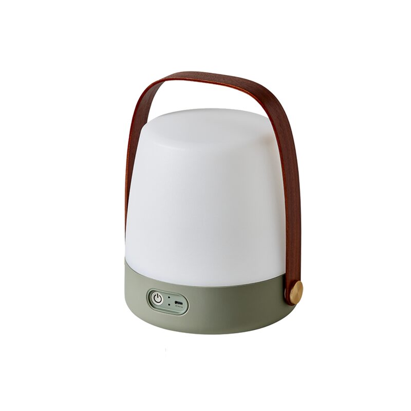 Lampe à poser LITE UP coloris vert émeraude 26 x 20 cm