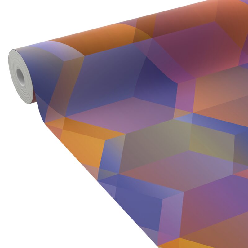 Papier peint intissé ADRYAN coloris multicolore