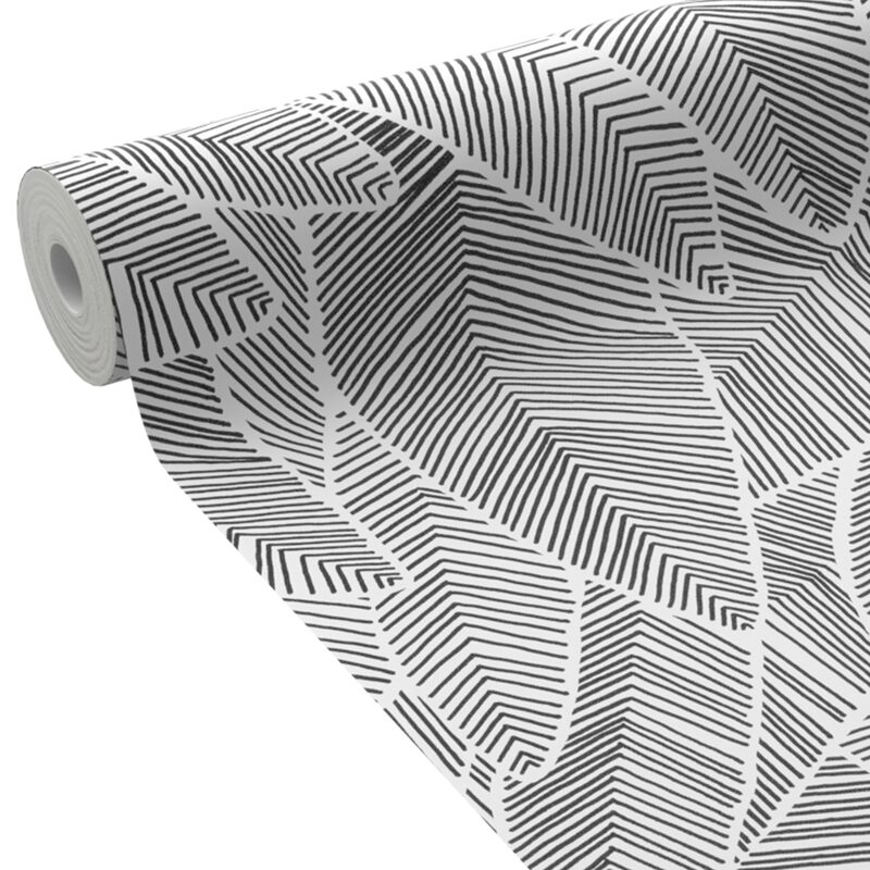 Papier peint intissé ELYN coloris noir