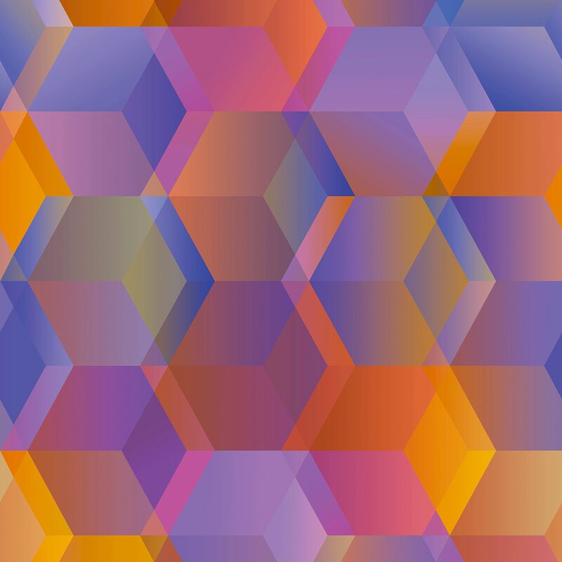 Papier peint intissé ADRYAN coloris multicolore