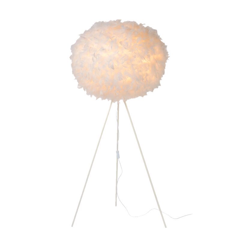 Lampadaire GOOSY SOFT coloris blanc