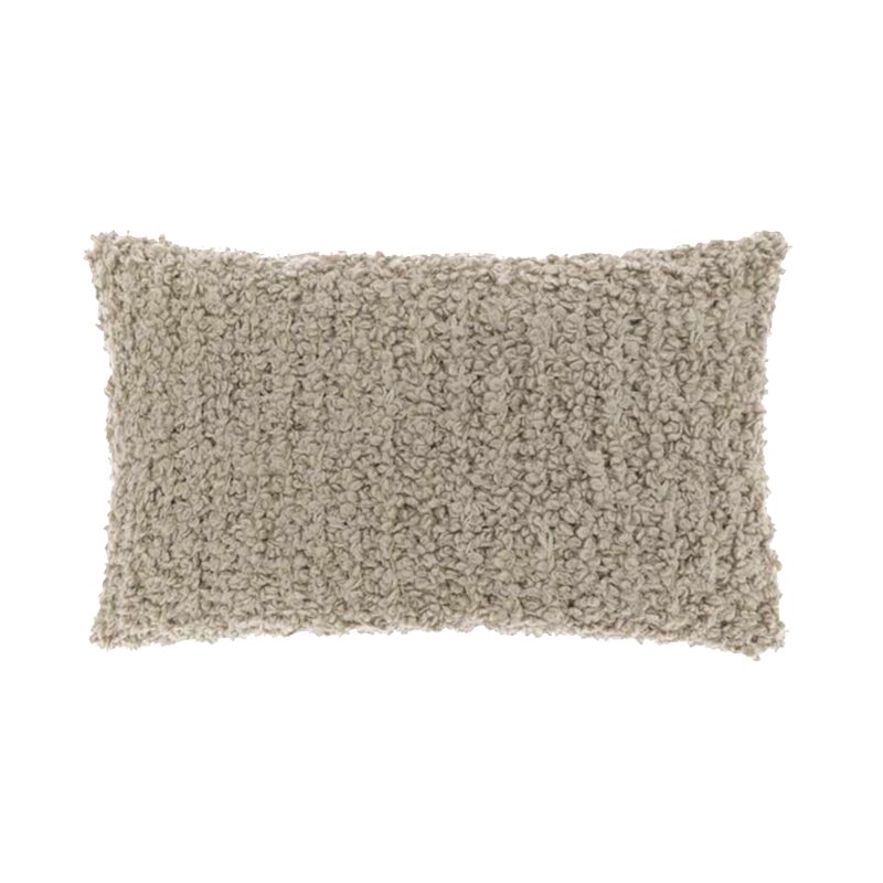 Coussin JOEY coloris gris perle 40 x 60 cm