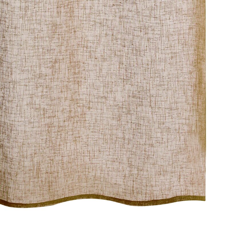 Voilage LIUM coloris chanvre 140 x 240 cm