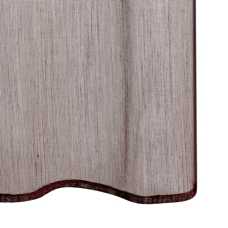 Voilage BLEKER coloris cuivre 140 x 240 cm