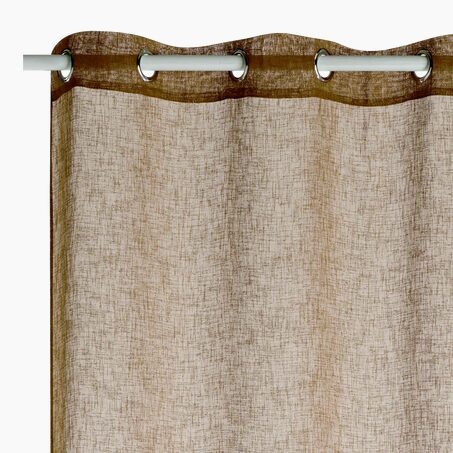 Voilage LIUM coloris chanvre 140 x 240 cm