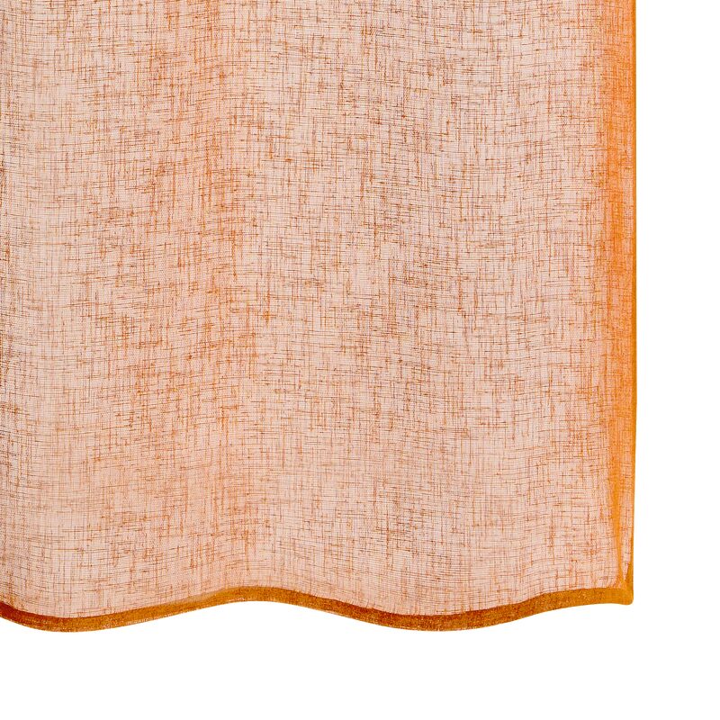 Voilage LIUM coloris ambre 140 x 240 cm