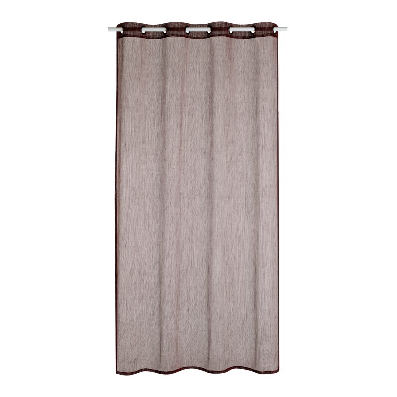 Voilage BLEKER coloris cuivre 140 x 240 cm
