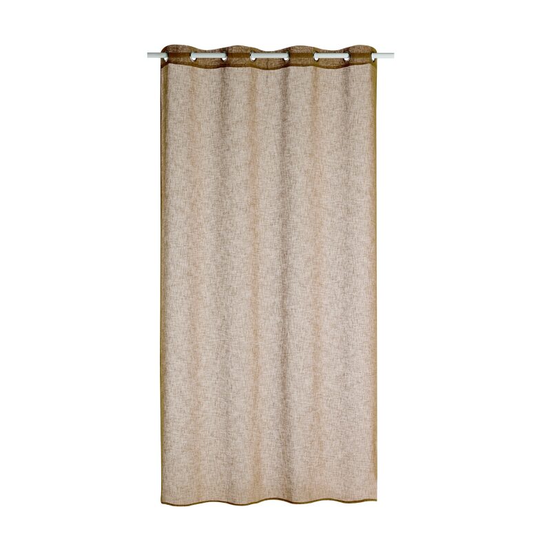 Voilage LIUM coloris chanvre 140 x 240 cm