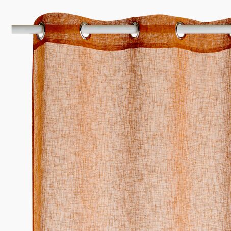 Voilage LIUM coloris ambre 140 x 240 cm