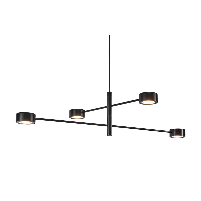 Suspension CLYDE coloris noir 22,5 x 89,6 cm