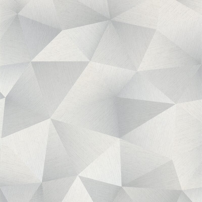 Papier peint intissé EKYNOX coloris blanc perlé
