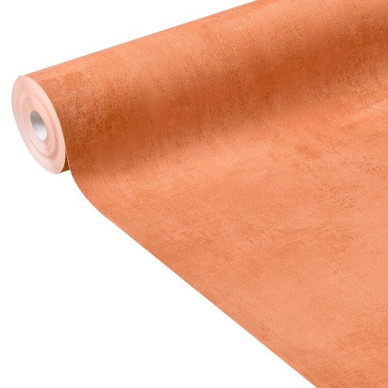 Papier peint intissé BARKLEY coloris terracotta