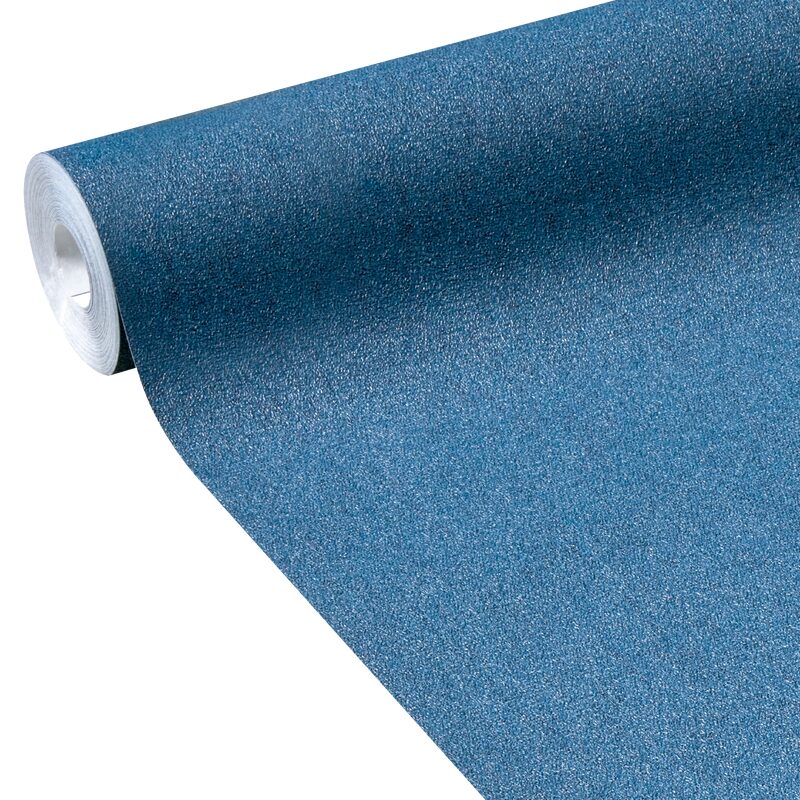 Papier peint intissé CALICO coloris bleu nuit