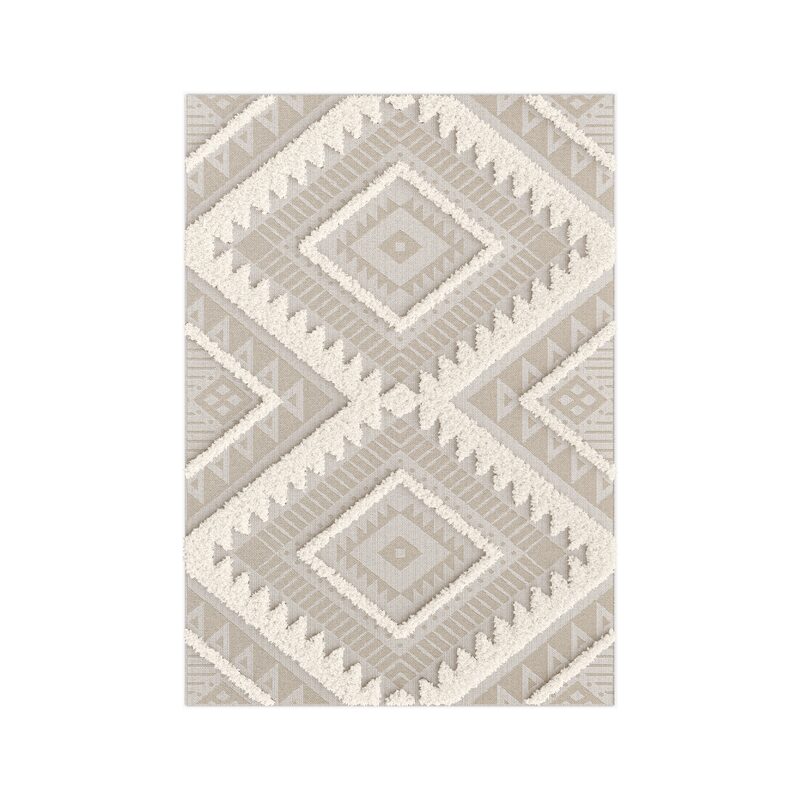 Tapis RICHIE coloris naturel 120 x 170 cm