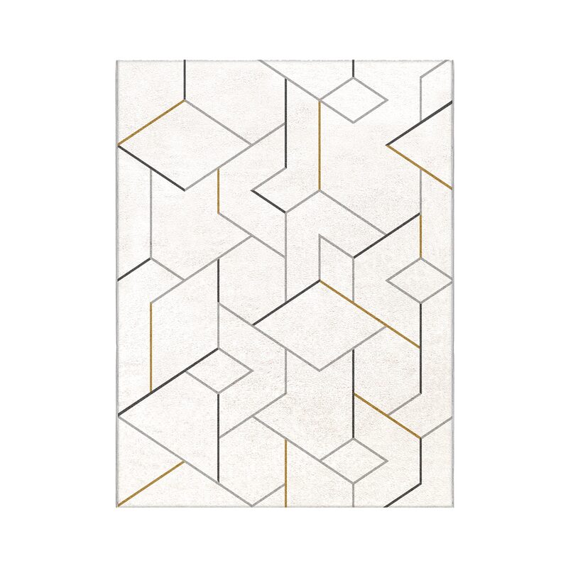 Tapis ORSØN coloris blanc 150 x 200 cm