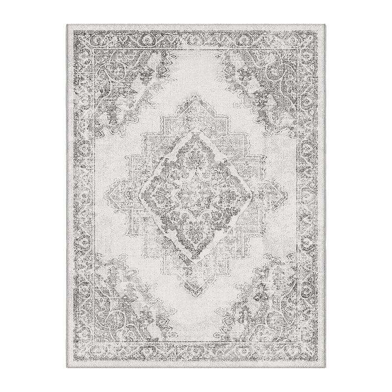 Tapis AELFI coloris gris 150 x 200 cm
