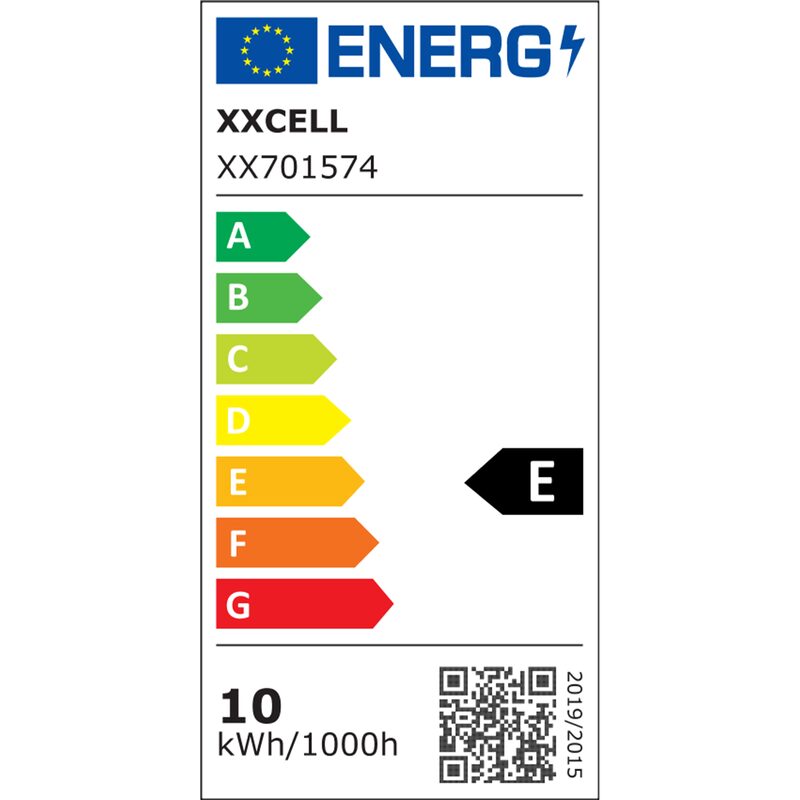 Ampoule LED STANDARD 75W E27 LUMIÈRE FROIDE coloris blanc 10,9 x 6 cm