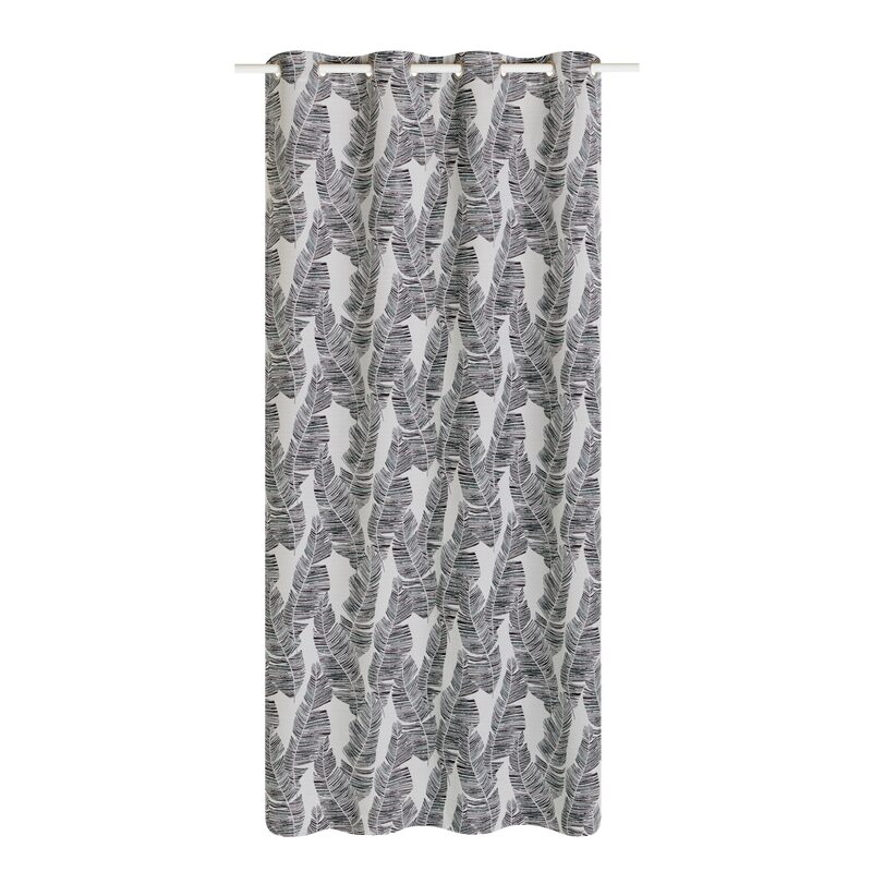 Rideau FIGA coloris gris bleu 140 x 260 cm