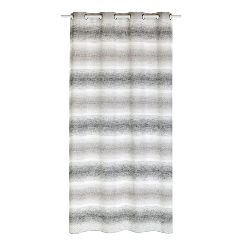 Voilage KAPA coloris gris 140 x 240 cm