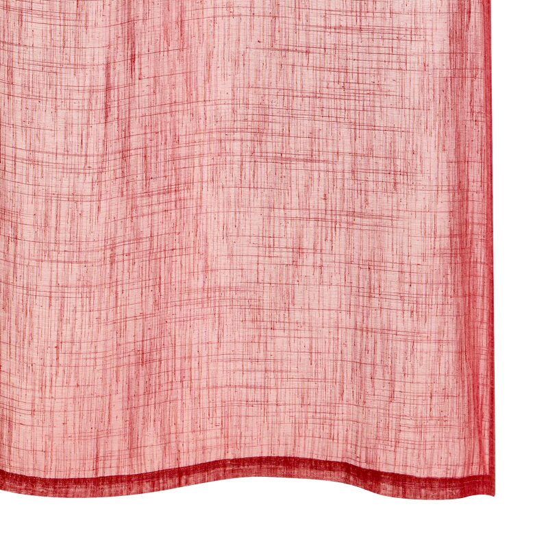 Voilage IOS coloris poterie 140 x 240 cm