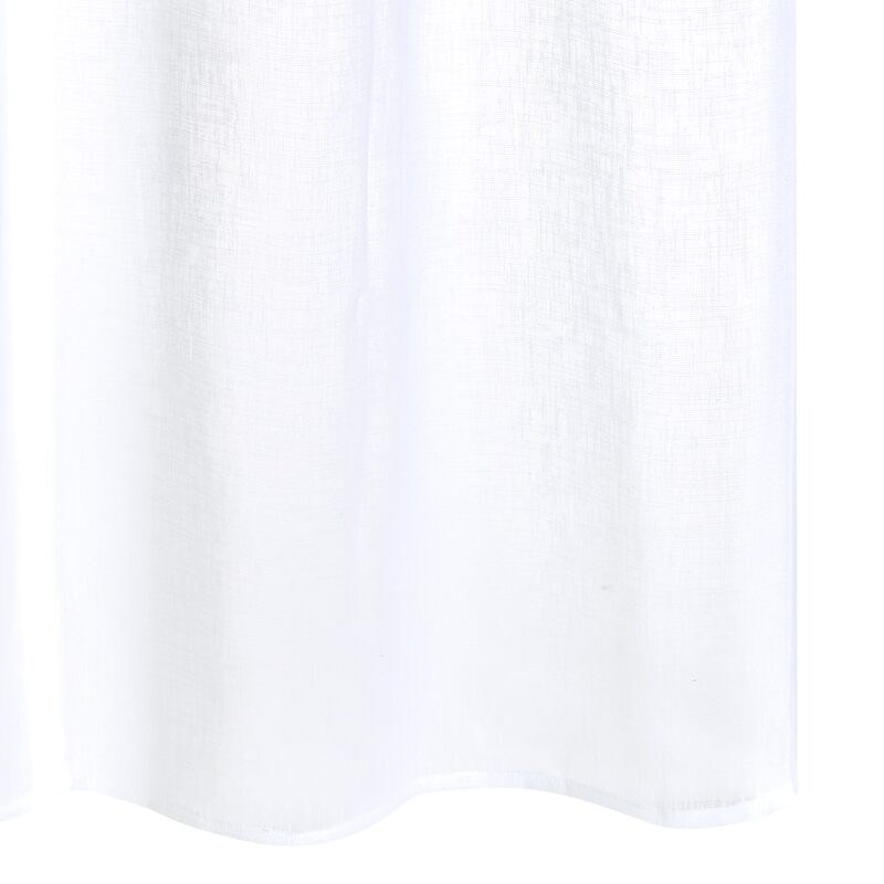 Voilage PROCIDA coloris blanc 290 x 240 cm