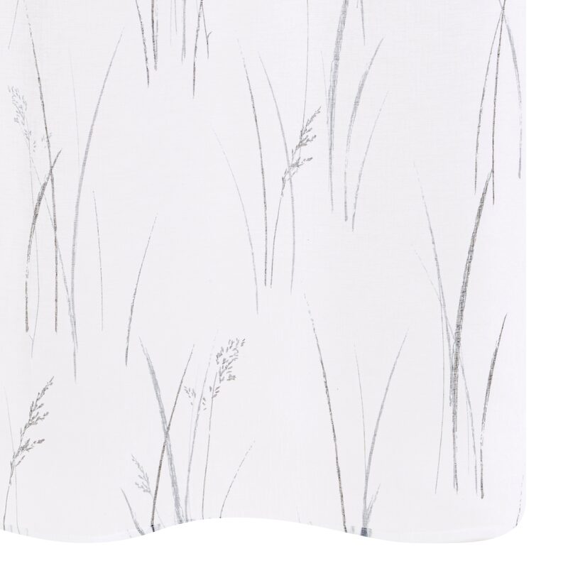 Voilage ERULA coloris gris 140 x 240 cm