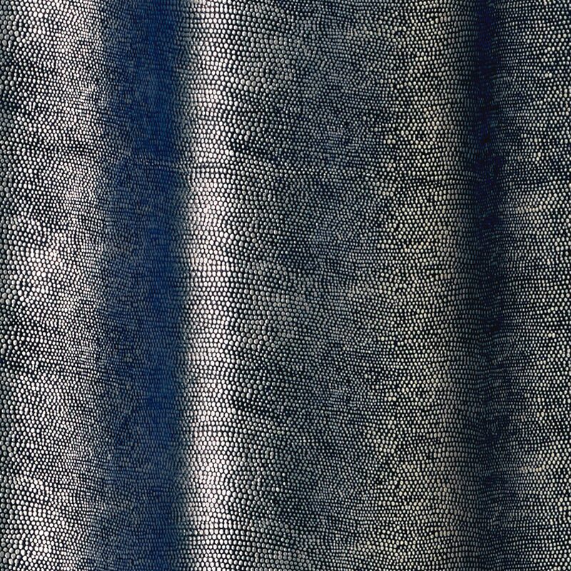 Rideau SVETLANA coloris bleu nuit 140 x 240 cm