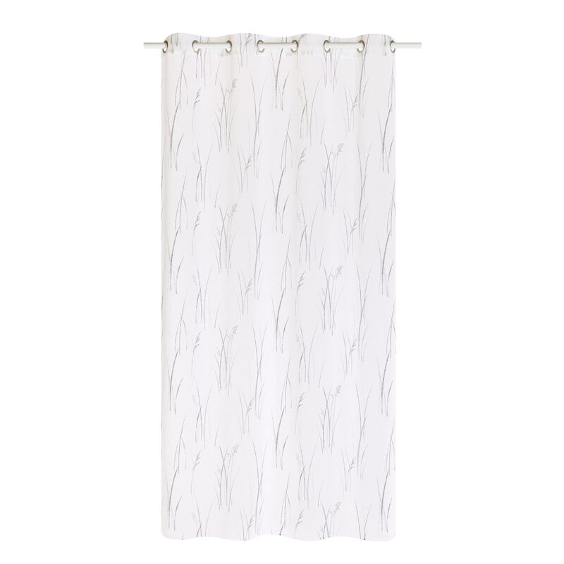 Voilage ERULA coloris gris 140 x 240 cm