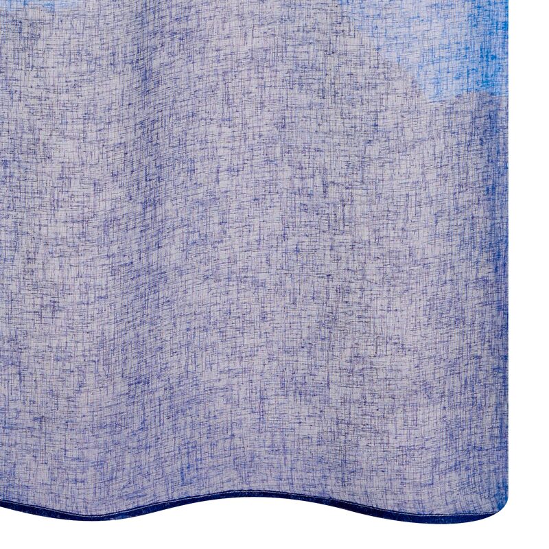 Voilage THRACE coloris indigo 140 x 240 cm