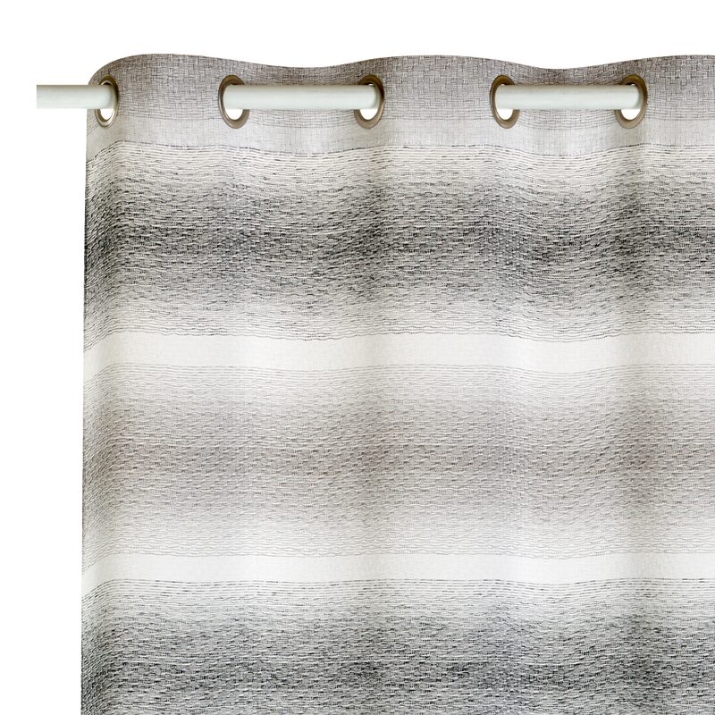 Voilage KAPA coloris gris 140 x 240 cm