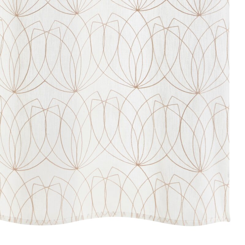 Voilage NYMPHEA coloris naturel 140 x 240 cm