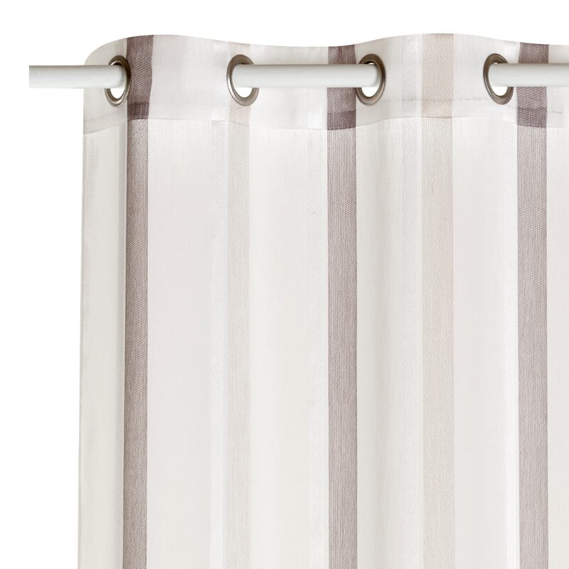 Voilage OSTANIA coloris lin 140 x 240 cm