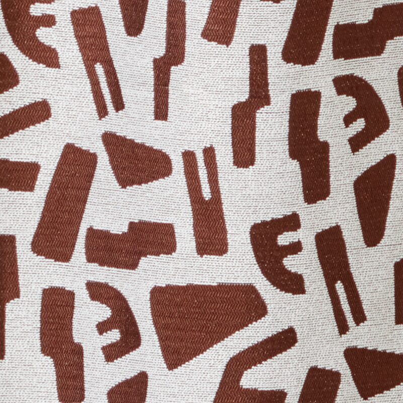 Rideau KANTO coloris brun 140 x 260 cm