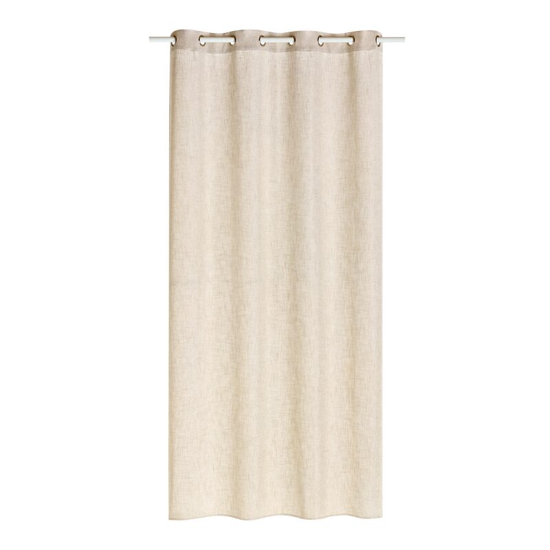 Rideau ALAN coloris naturel 140 x 260 cm