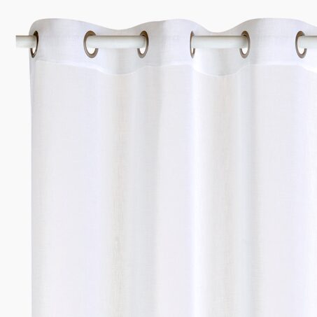 Voilage PROCIDA coloris blanc 290 x 240 cm