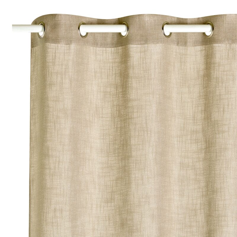 Rideau ALAN coloris chanvre 140 x 260 cm