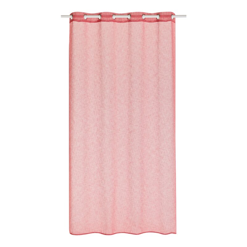 Voilage PROCIDA coloris rose antique 140 x 240 cm
