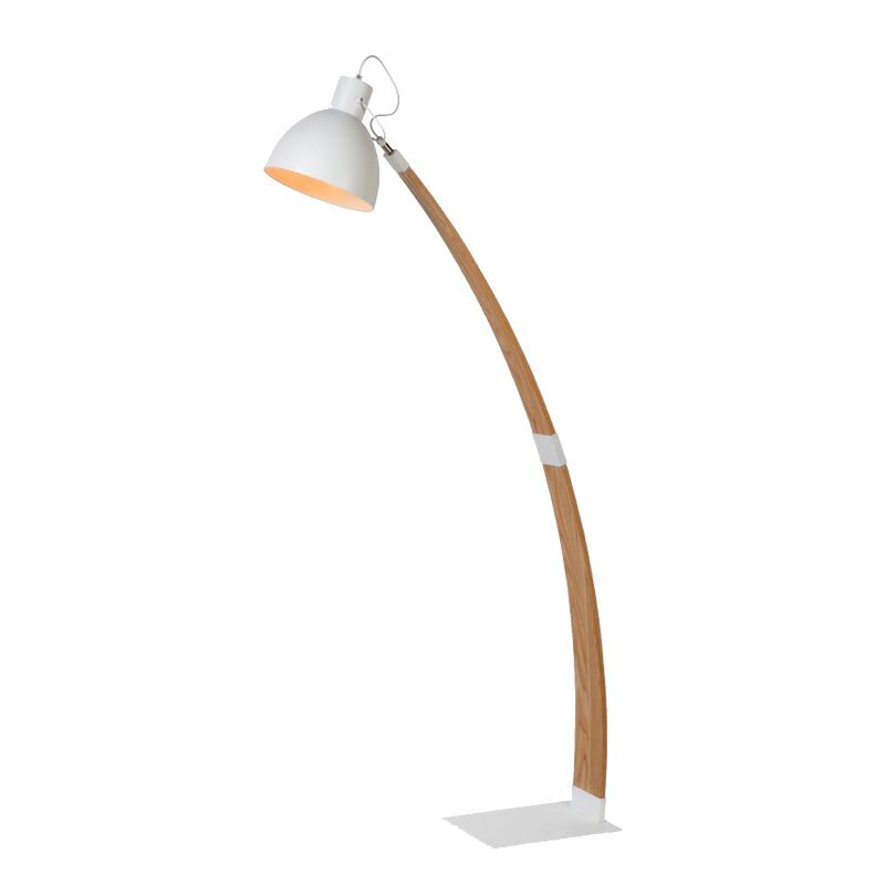 Lampadaire CURF coloris blanc