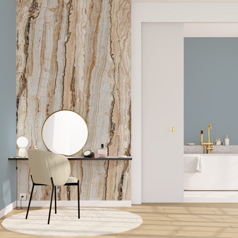 Papier peint panoramique L GARANCE 159 x 280 cm caramel