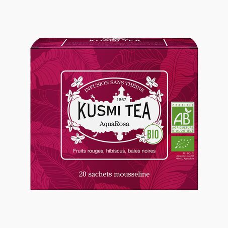 KUSMI TEA Tisane AQUAROSA BIO