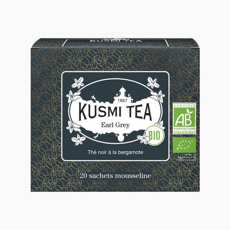 KUSMI TEA Thé en sachet EARL GREY BIO