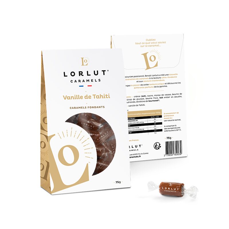 Confiserie ÉTUI CARAMELS VANILLE DE TAHITI