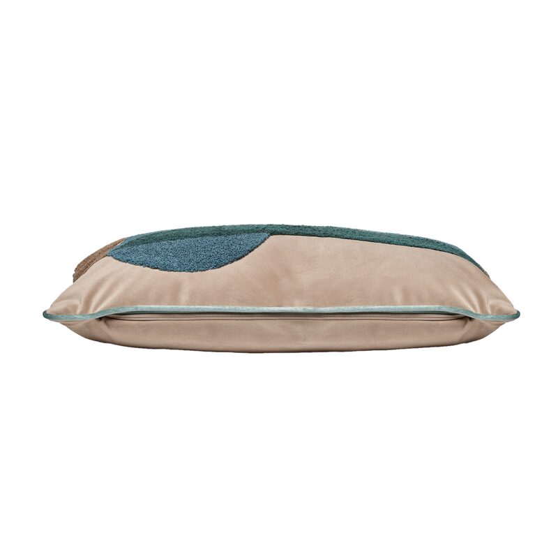 Coussin SOREN coloris bleu 30 x 50 cm