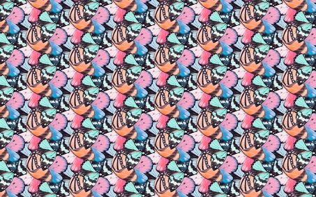 Papier peint intissé GABRIELLE coloris multicolore