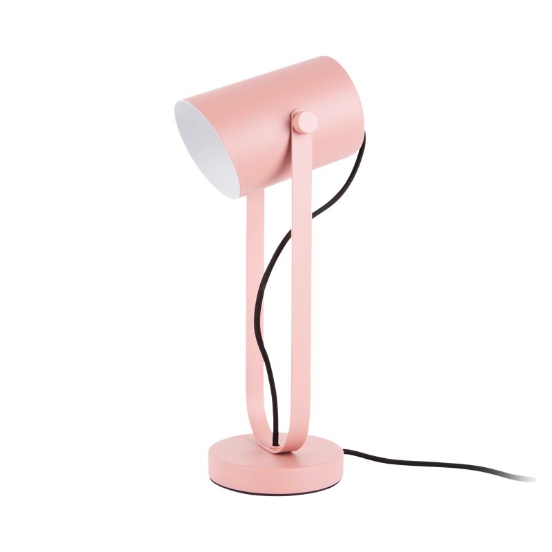 Lampe à poser SNAZZY coloris rose pastel 42 x 13 cm