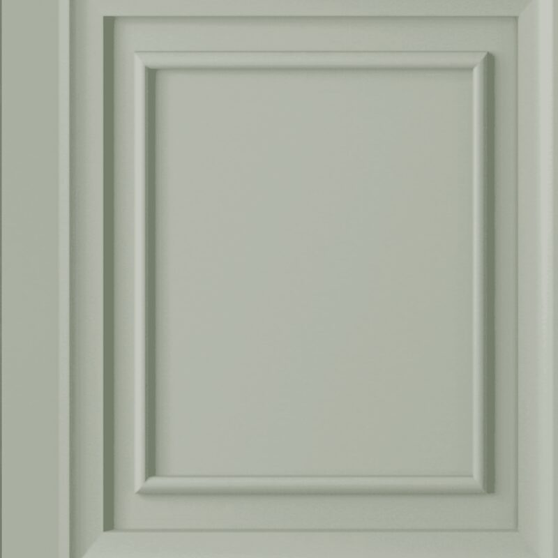 Papier peint intissé COLEEN coloris vert de gris